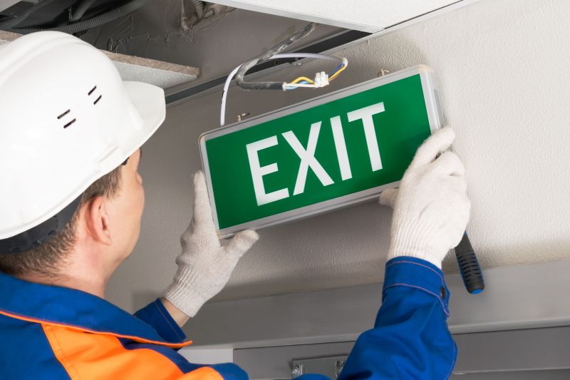 Commercial Exit Sign Installations