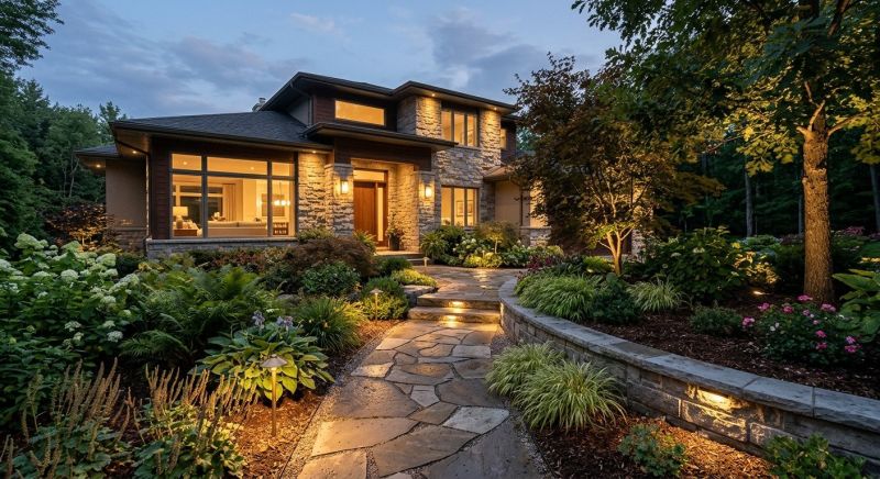 Terrace Lighting Installation in Alpharetta, GA
